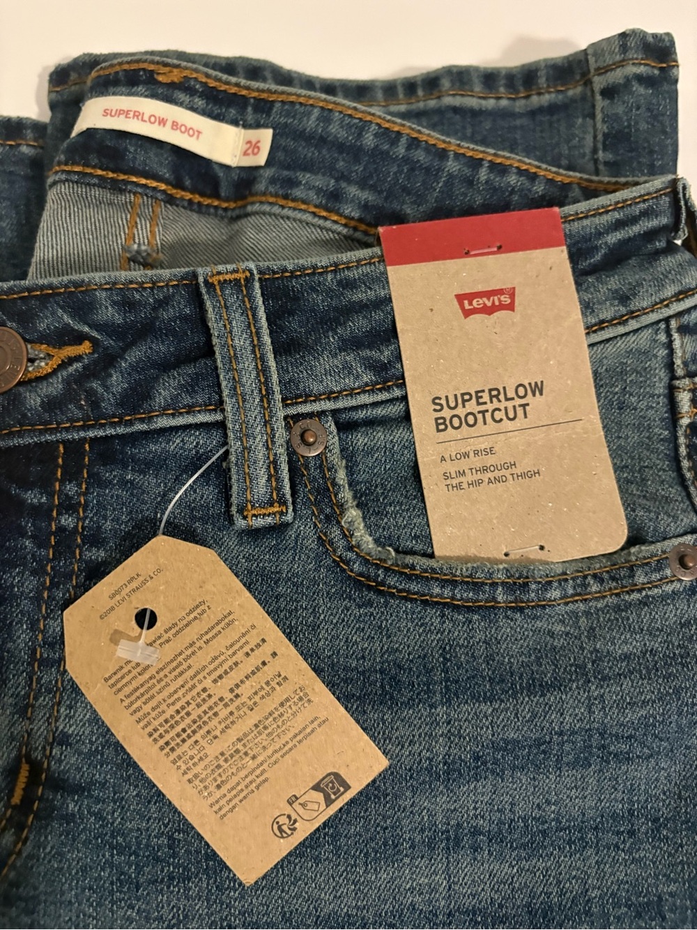 Levi's Women's Medium Blue Boot-Cut Jeans - Picture 7 of 12